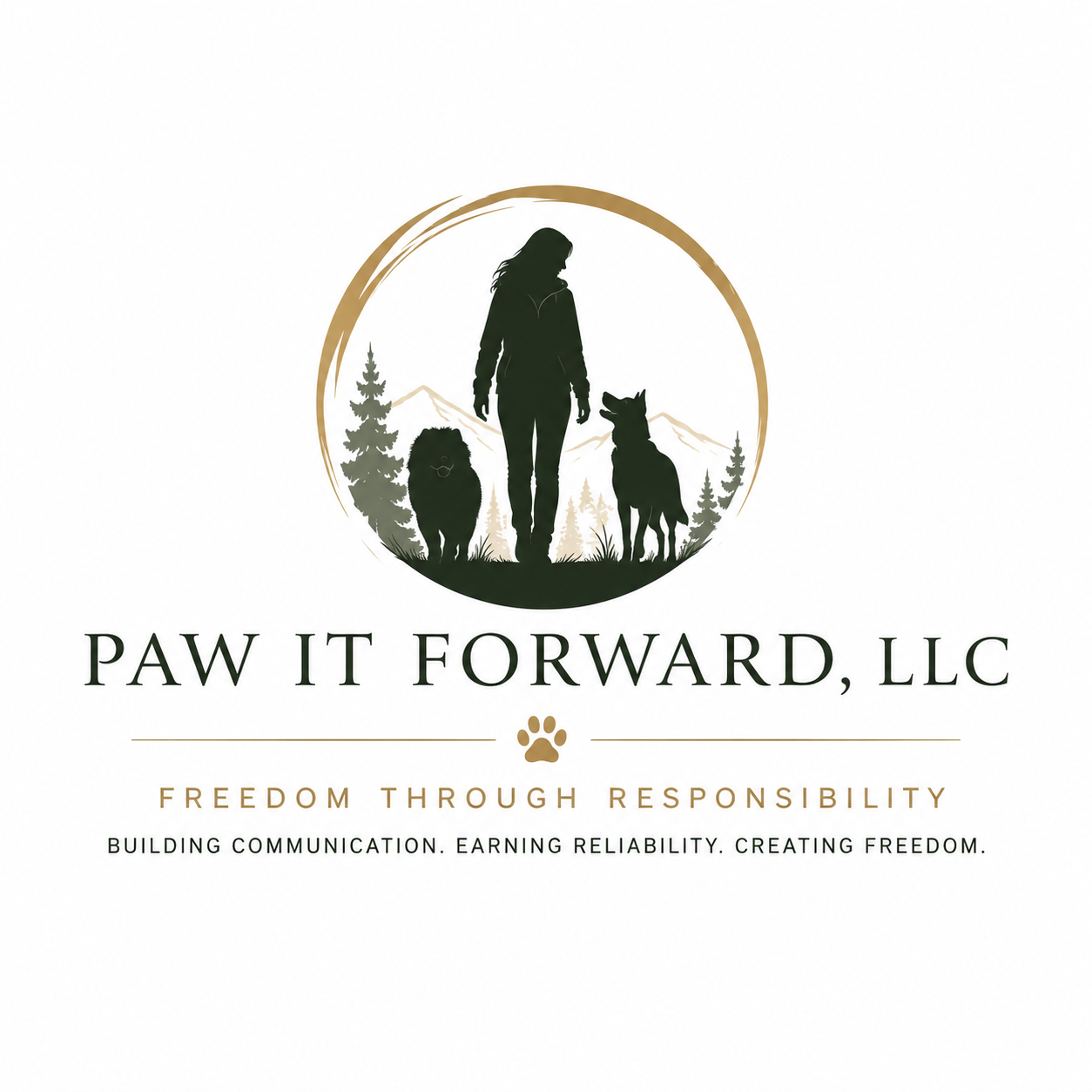 Paw It Forward, LLC - Freedom Through Responsibility